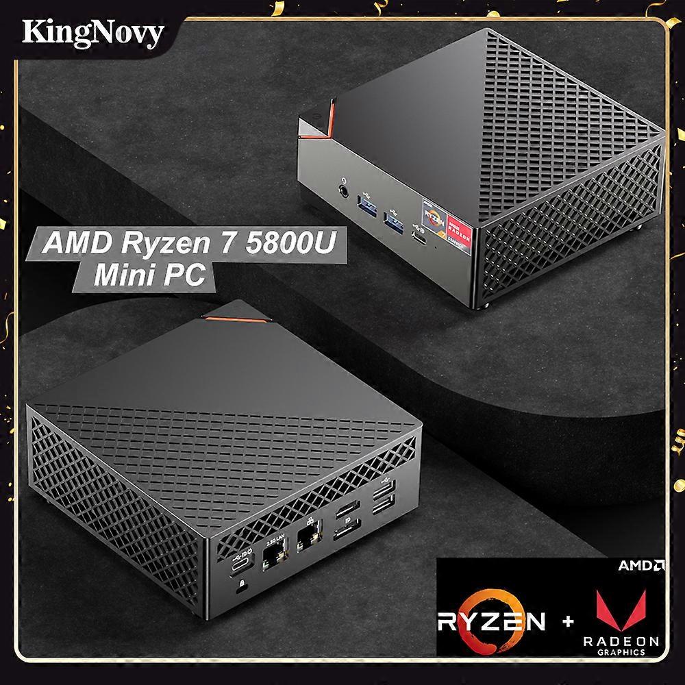 Amd Gaming Mini Pc Ryzen 7 5800u R5 4500u NVMe SSD 2.5G Lan portatile Desktop Mini Computer Host Windows 11 3x4k Htpc Wifi6