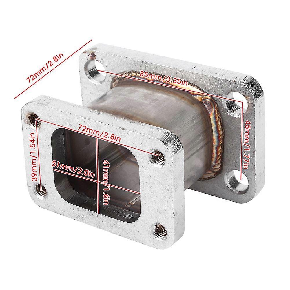 T3 Turbo Discharge Flange (3 Bolt) for Internal Wastegate applications
