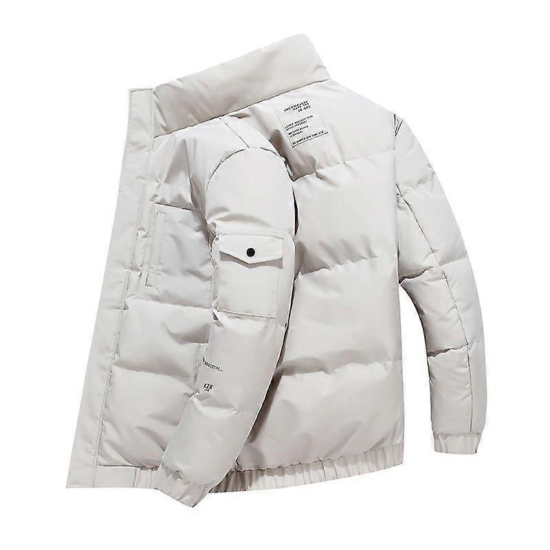 גברים חורף נפוח מרופד מעיל פוך מעיל כותנה מזדמן