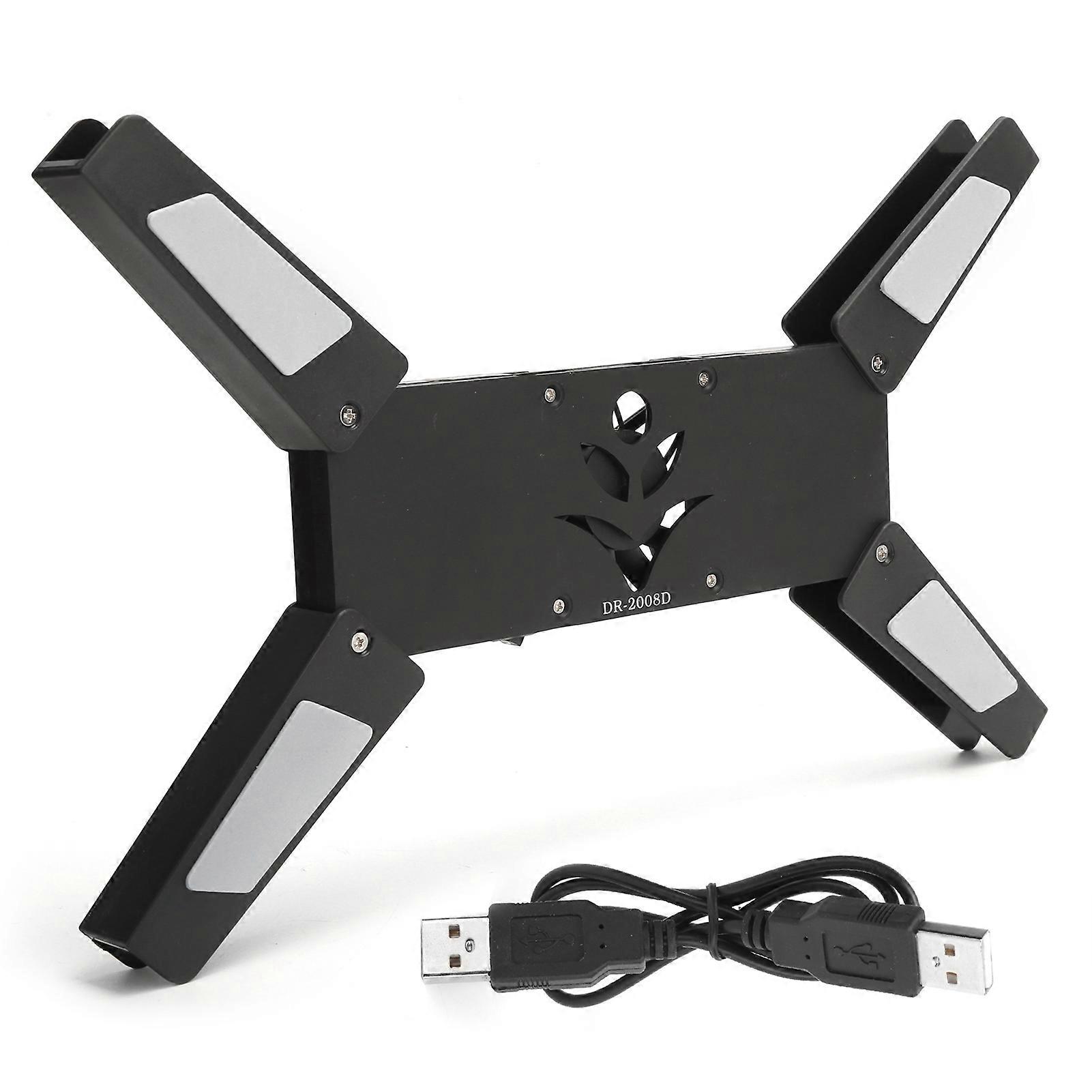Laptop Cooling Pad Foldable Notebook Computer USB Portable Cooler Stand DR-2008D
