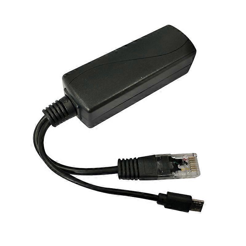 -USB POE Splitter 48V to 5V2A/3A Mini USB Power Supply National Standard with Smart Phone Charging