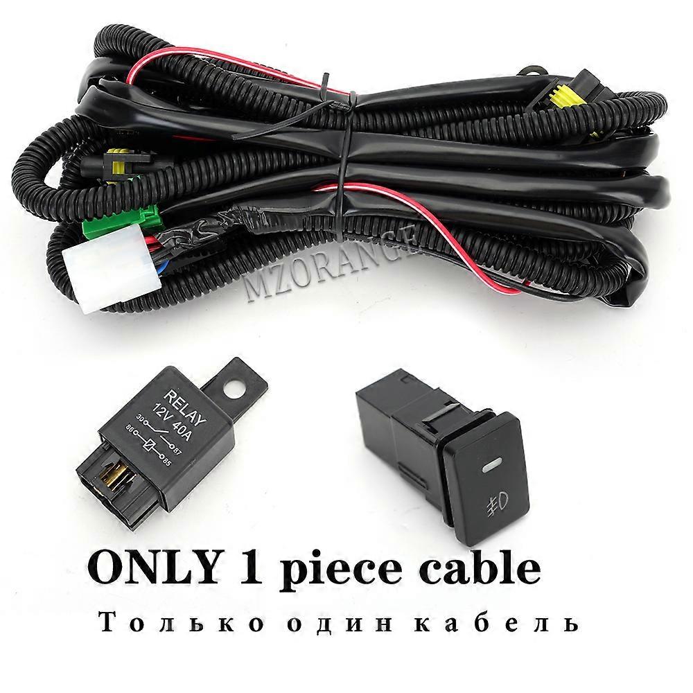 Fog Lights LED Fog Light for Nissan QASHQAI J11 ROGUE 2015 2016 2017 Car Front Bumper Light Chrome Fog Lamp Cover Grill Bezel