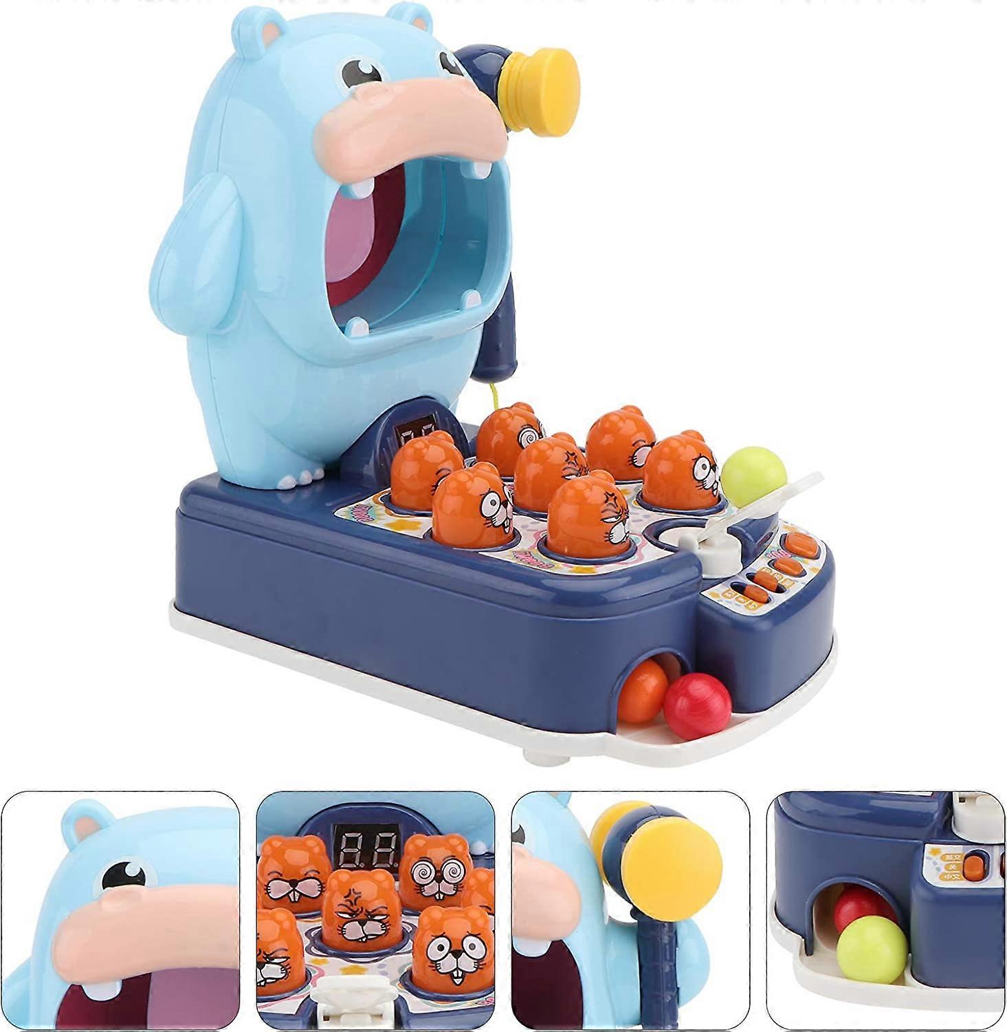 Giocattolo whack-a-mole dei cartoni animati pezzo (ippopotamo