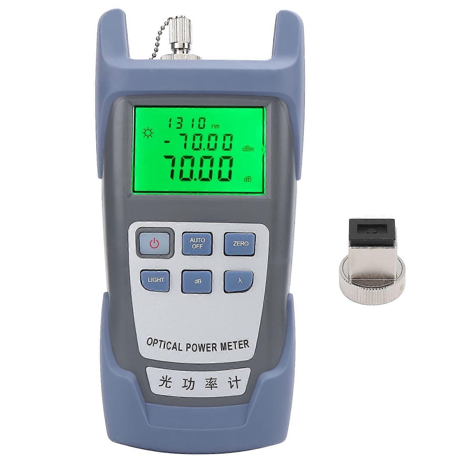 DXL 40D Optical Power Meter Portable Optical Multimeter Light Attenuation Tester ?70~+10dbm YEMAA