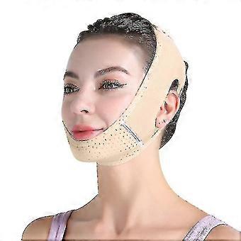 Maschera riutilizzabile V Line Cinghia dimagrante facciale Doppio riduttore per il mento Maschera per la linea V Upreutilizzabile Cinghia dimagrante per il viso Riduttore per il doppio mento Chin Up - YX