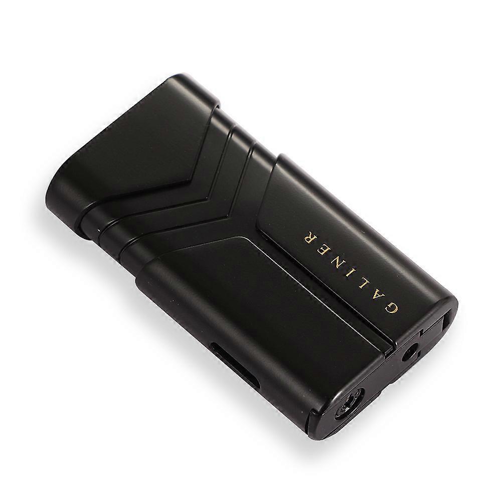 Galiner Cigar Lighter Double Flame Direct Windproof Lighter Portable High-Grade Inflatable Igniter Gas