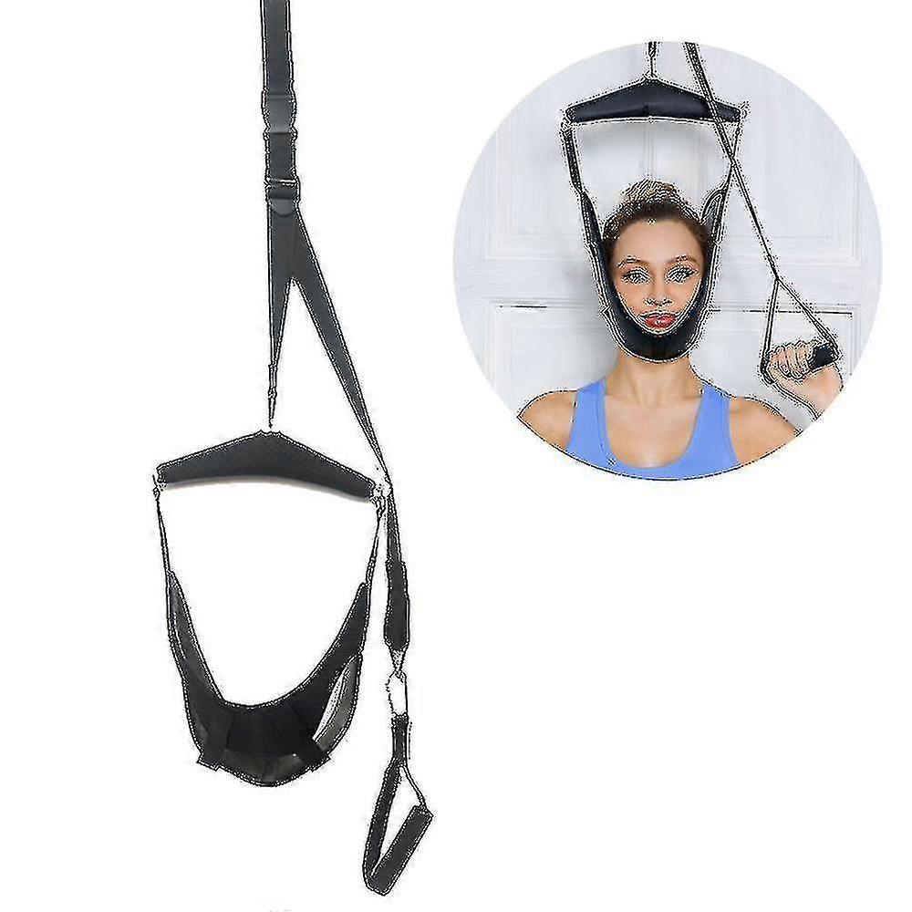 1 Pc Neck Cervical Traction Device Neck Support Stretcher Bands Neck Braces