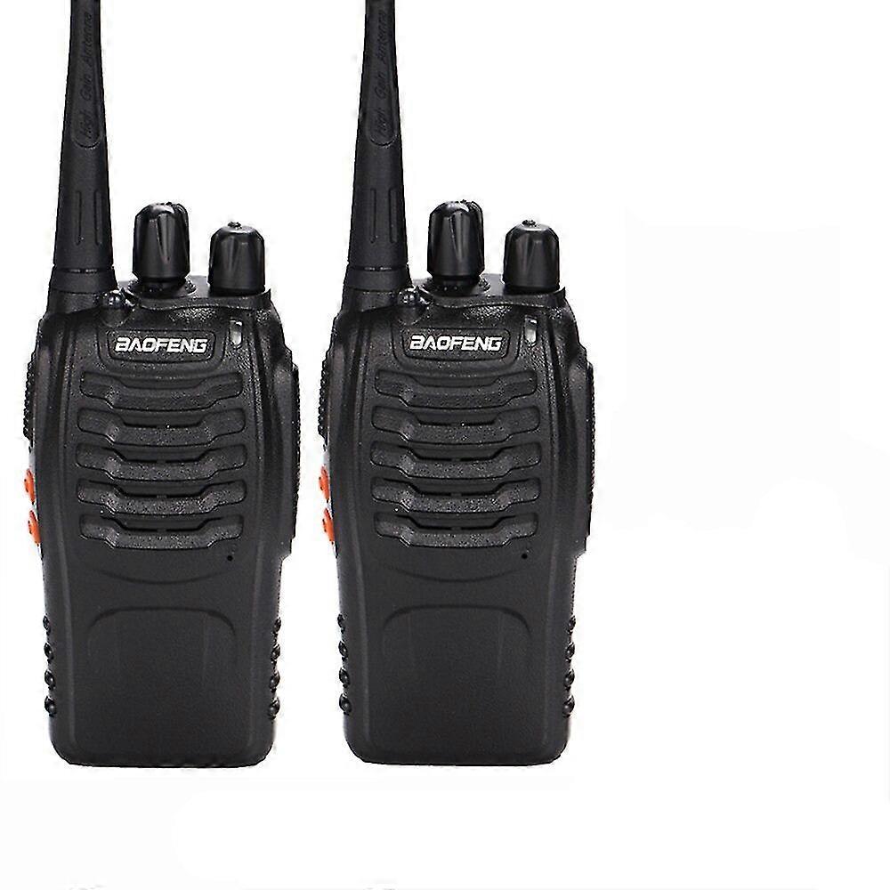 2Pcs/set walkie talkie portable radio station bf888s comunicador transmitter transceiver walkie talkie