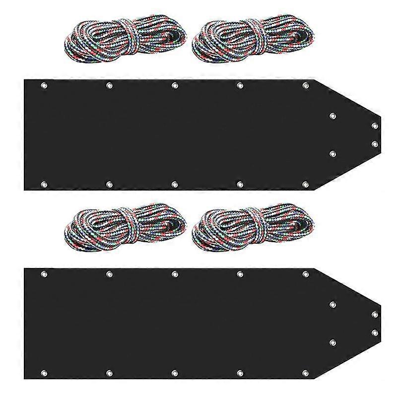 Multi-Purpose Utility Sled Portable Ice Fishing Sled With Rope Deer Drag Sled For Ice Fishing Hunting Game Durable