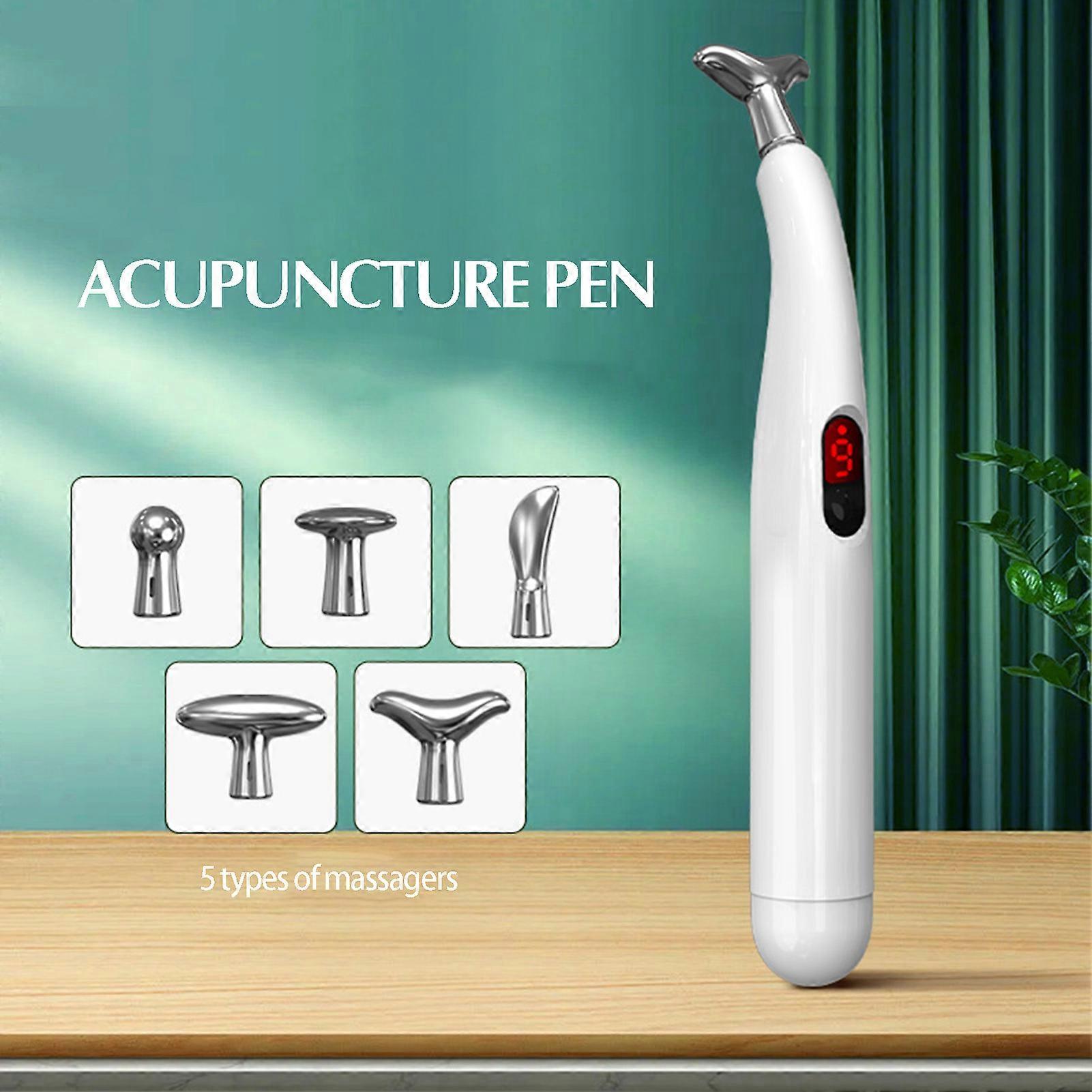 Meridian Energy Massager Pen Easily Focus on Pain Areas Relieve Stress for Reducing Pain Boosting Mood