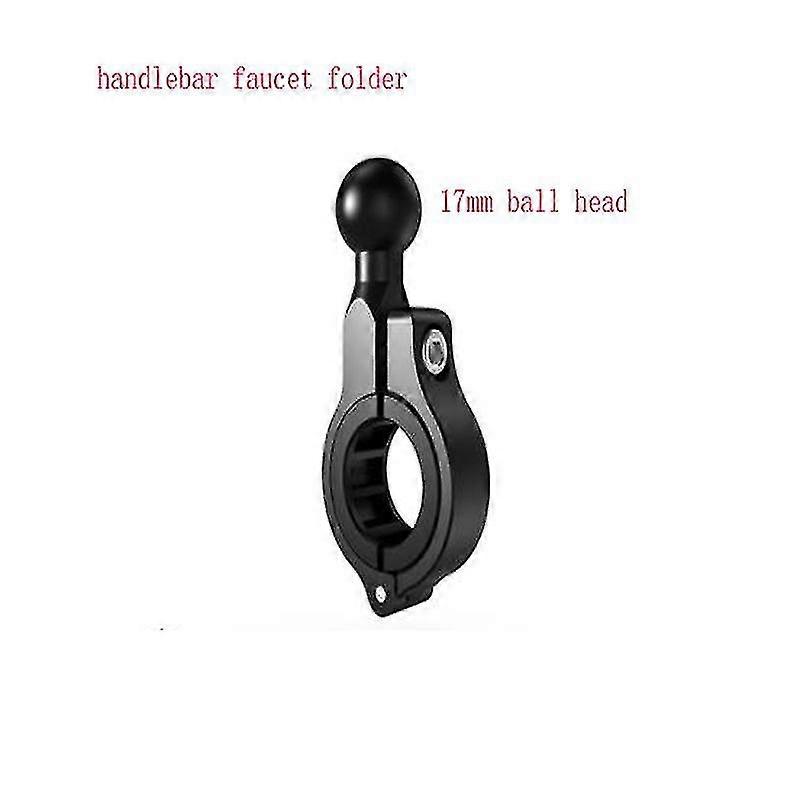 Motorcykelfäste Vevstång Universal Kulled Tillbehör Styre Fast Navigation 360 Sportkamera Backspegel B