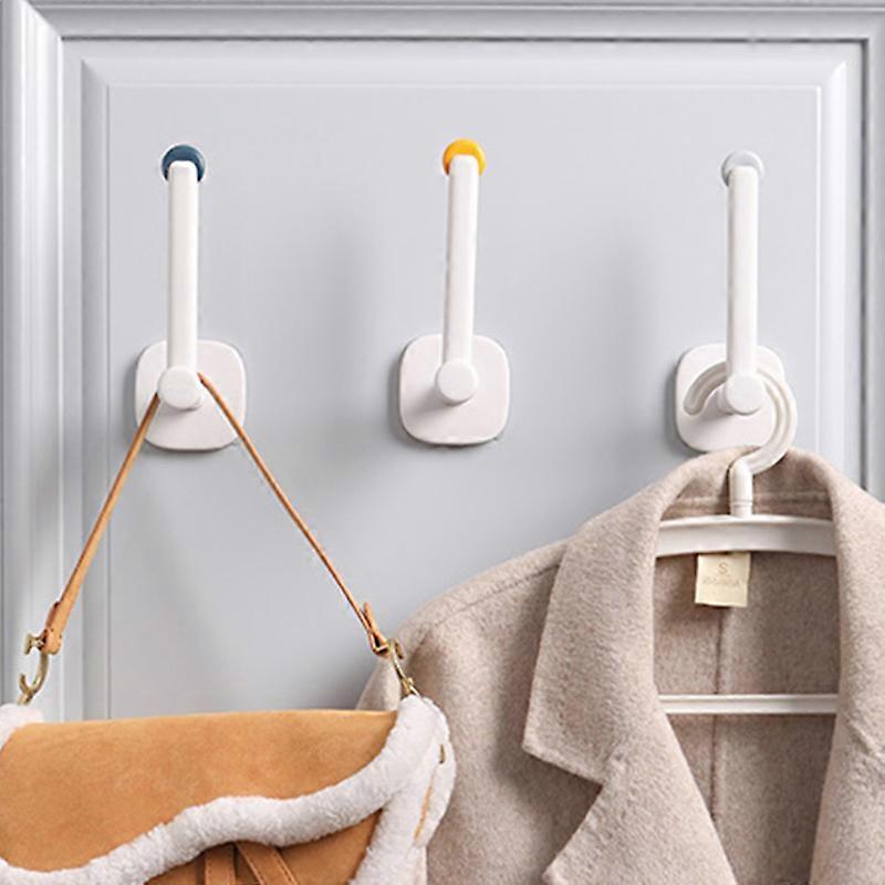 L-shaped Telescopic Hook Wall Mount Punch Free Multifunctional Kitchen Hook 90 degree Rotatable