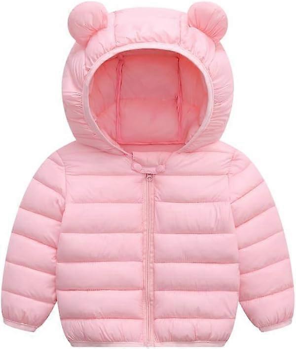 3M - 3T Baby Flickor Pojkar Vinterkappor för småbarn Lätt Puffer Jacka Barn Dun Alternativa Ytterkläder