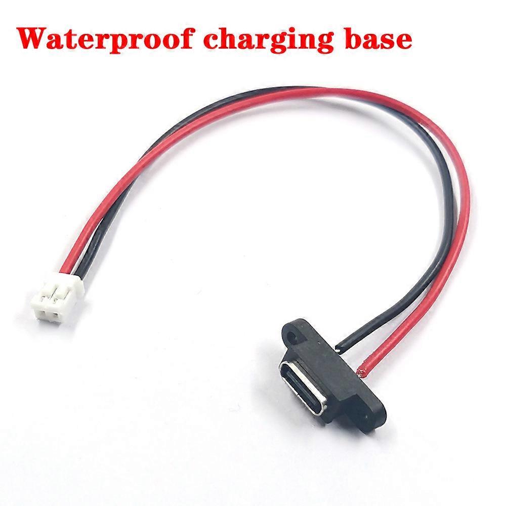 1-10pcs USB Type C Connecteur étanche Fil de soudage Prise femelle Courant élevé Charge rapide Type-C Connecteurs Interface de port