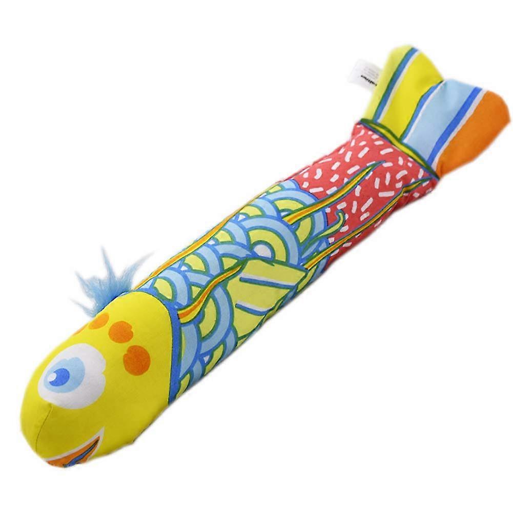 Plush Fish Doll Catnip Toy Bite-resistance Cat Hugging Pillow Soft Pet Cat Toy