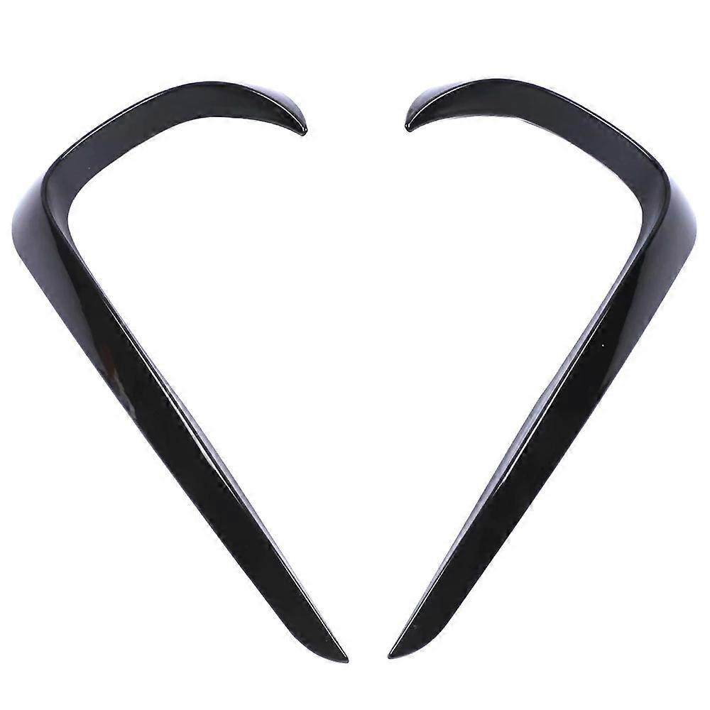 Gloss Black Car Front Fog Light Lamp Cover Decoration for - -Class X247 2019 2020