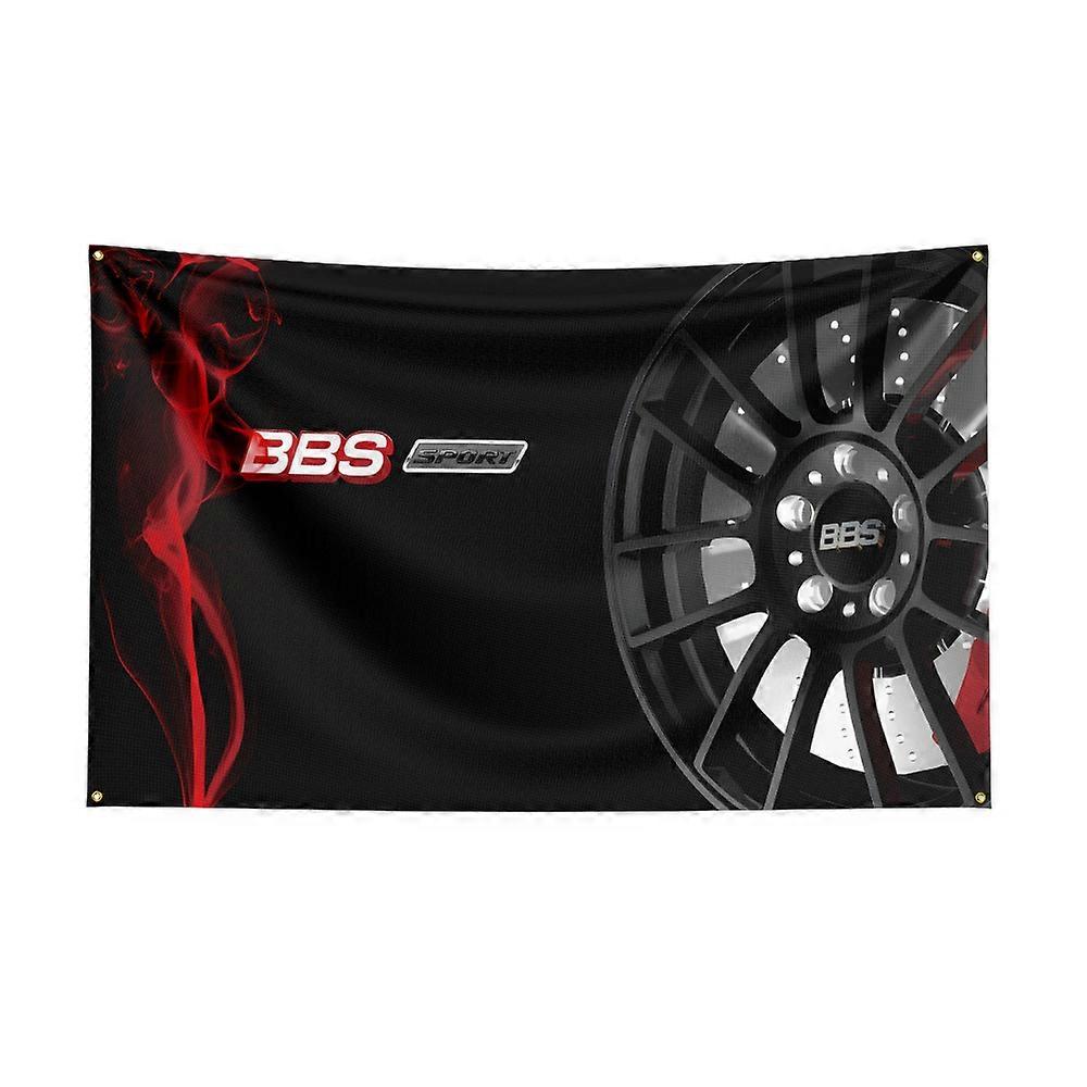 3x5 Ft BBS Flag Polyester Printed Auto Parts Flags for Decor