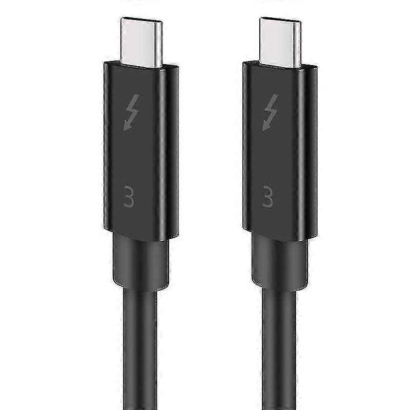 Typec Cable Compatible With Thunderbolt 3 Data Cable Fast Transmission -50cm
