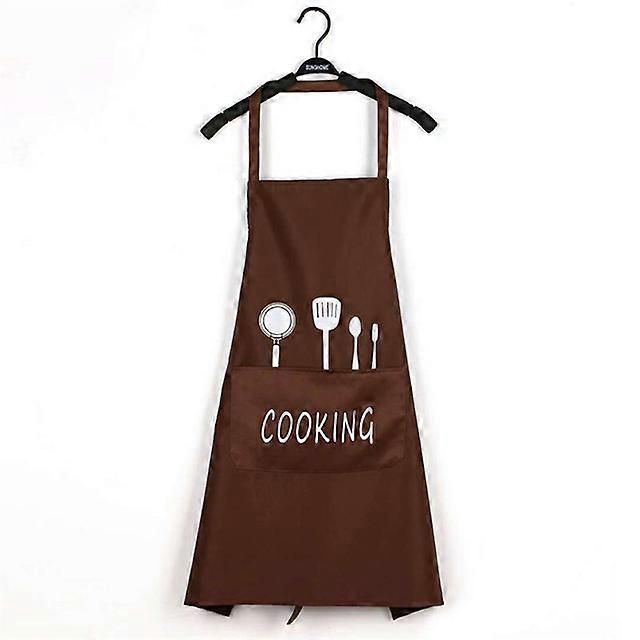 2PCS Adjustable Print Pattern Apron Chef Waiter Kitchen Cook Apron