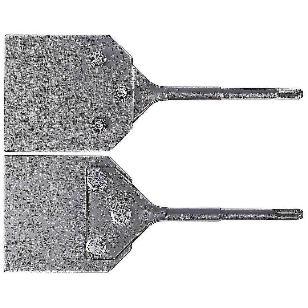 4 polegadas flocos de telha larga e lâminas de remoção adesivas - adequado para martelos de demolição Sds-plus e Ha