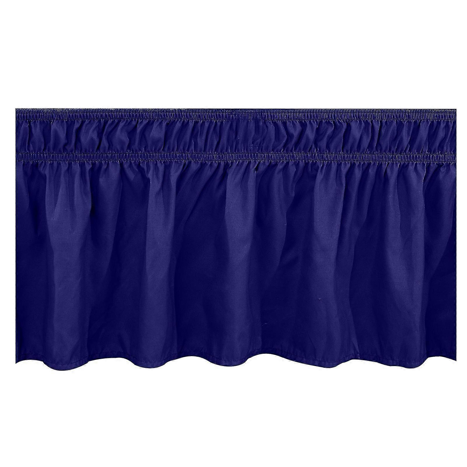 Bettrock Wrap Around Elastische Rüschen Resistent mit verstellbarem elastischem Gürtel