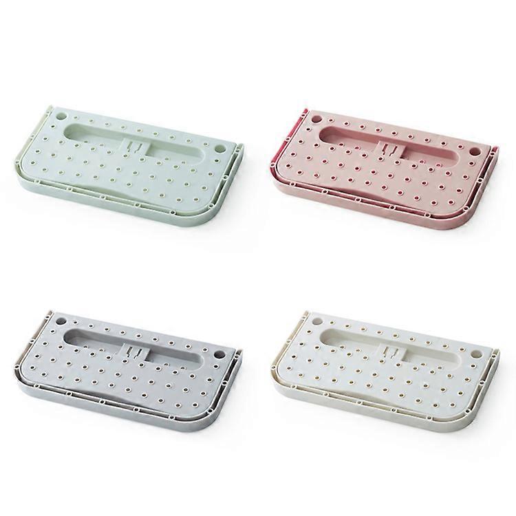 4 pcs Foldable Wall Mounted Shoe Rack, Folding Shoe Rack Hanging Shelf for Shoe Storage Shelf
