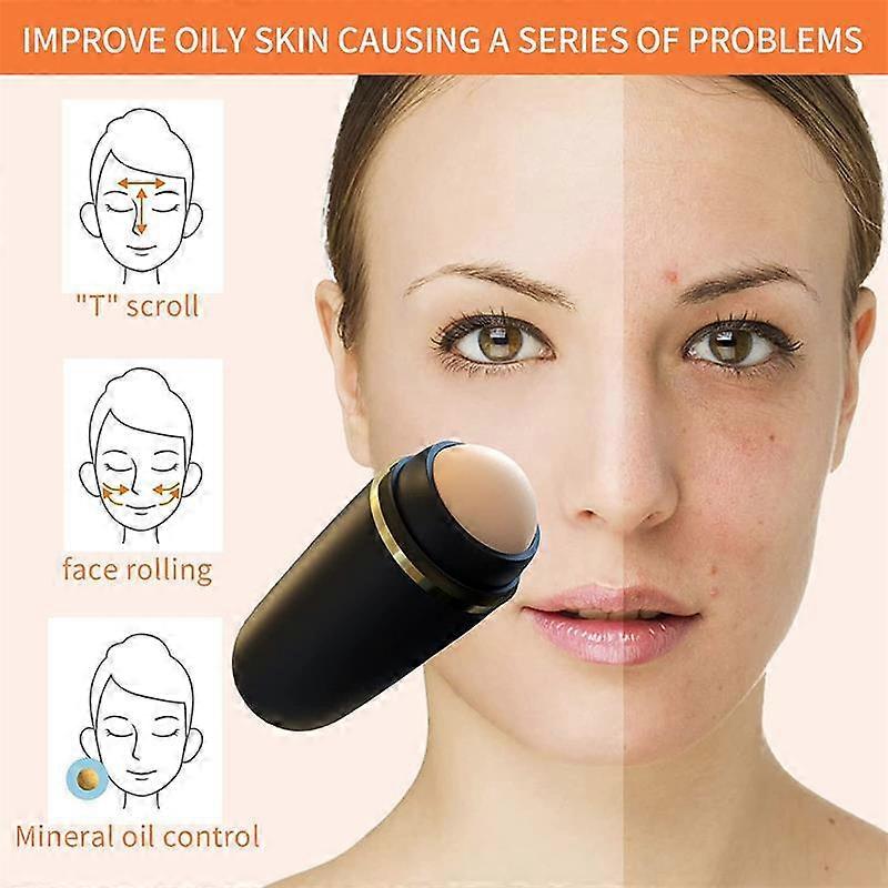Volcanic Stone Oil  absorbing Roller Ball