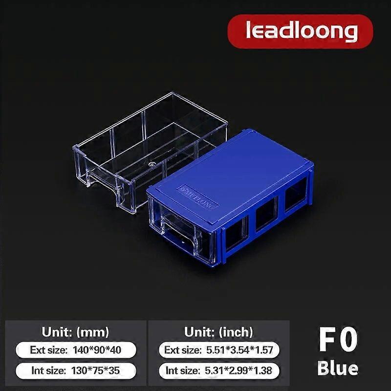 12Pieces 140*90*40MM Garage Organizer Screw Parts Classification Box Plastic Organizing Boxes Cabinet Container Case  Drawer