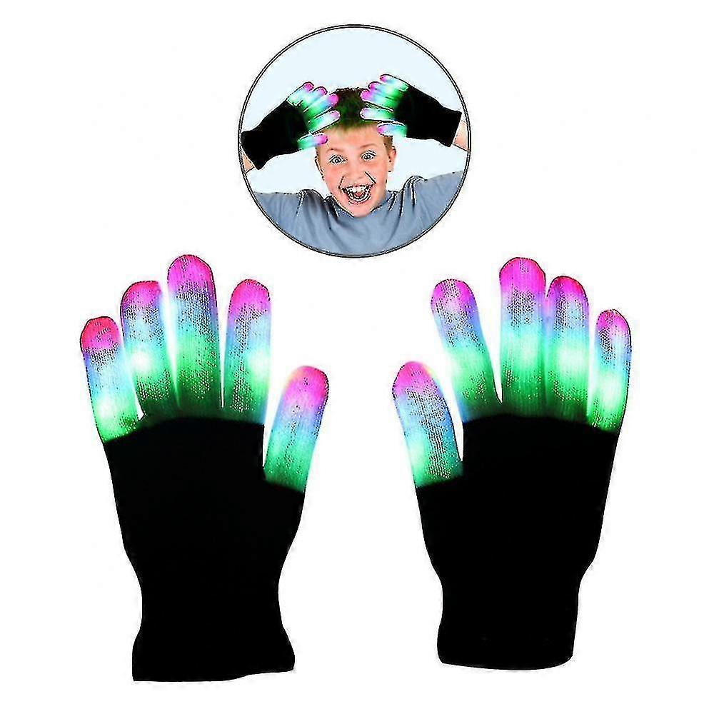 Children Led Gloves Finger Light Up Gloves