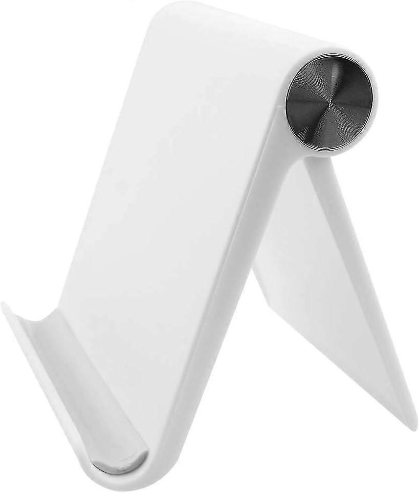 Mobile Phone Holder, Desktop Mobile Stand And Tablet Stand Holder With Adjustable Angle (white)/YY