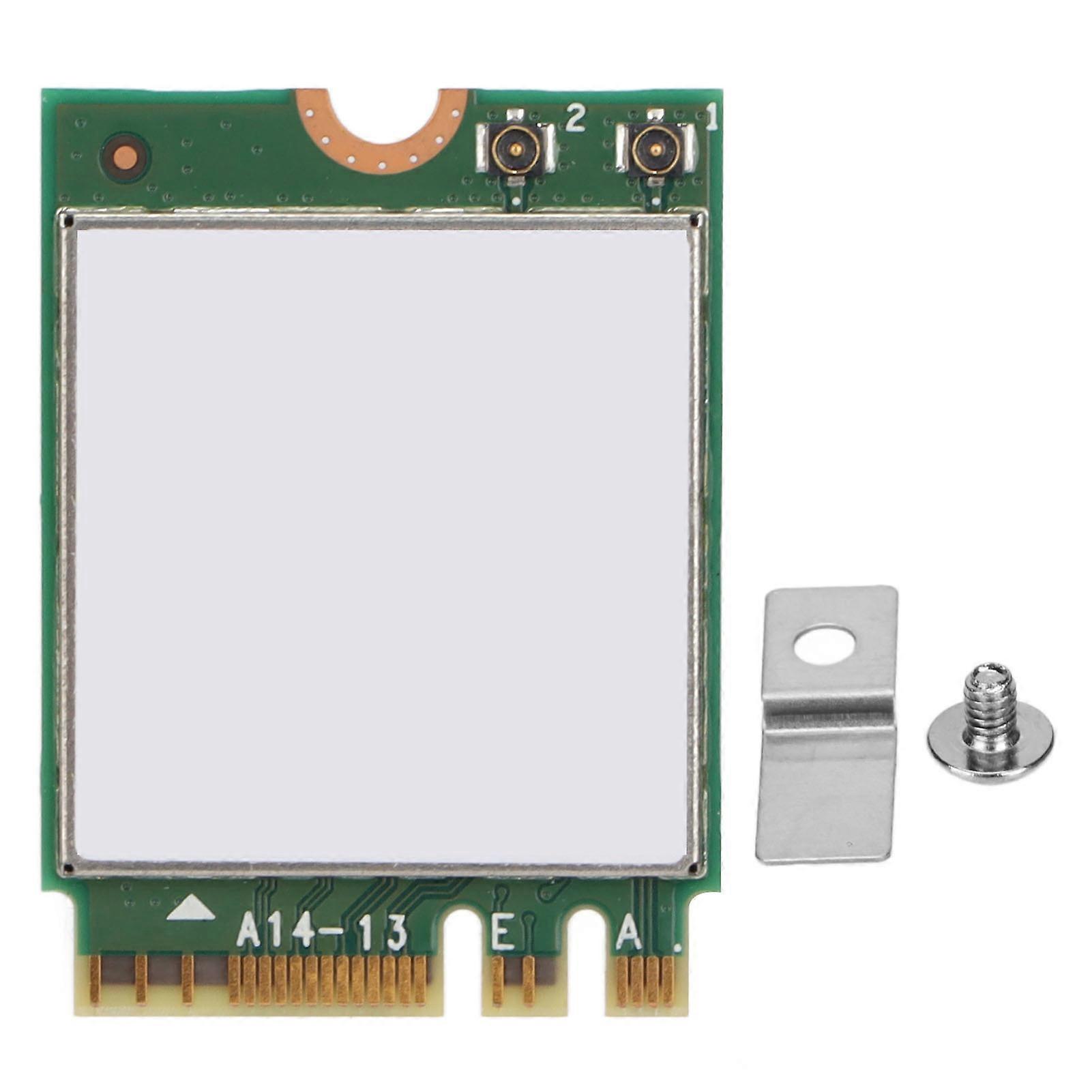 WiFi Card 3 Band 2.4G/5G/6G Gigabit Wireless Computer Network Cards with Screw Gasket for Win10 for Win11 for Linux