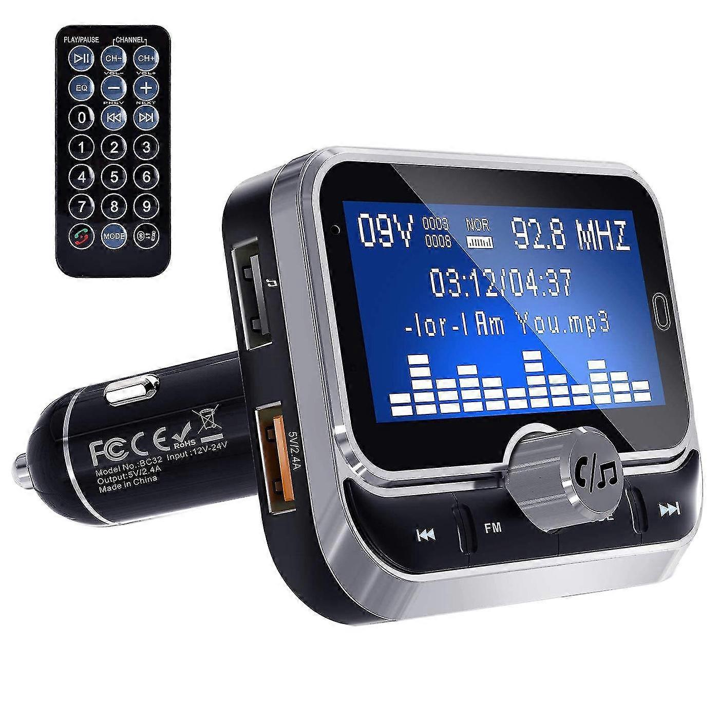 BC32 Auto Bluetooth FM Sender 1,8 Zoll LCD Bluetooth MP3 Player