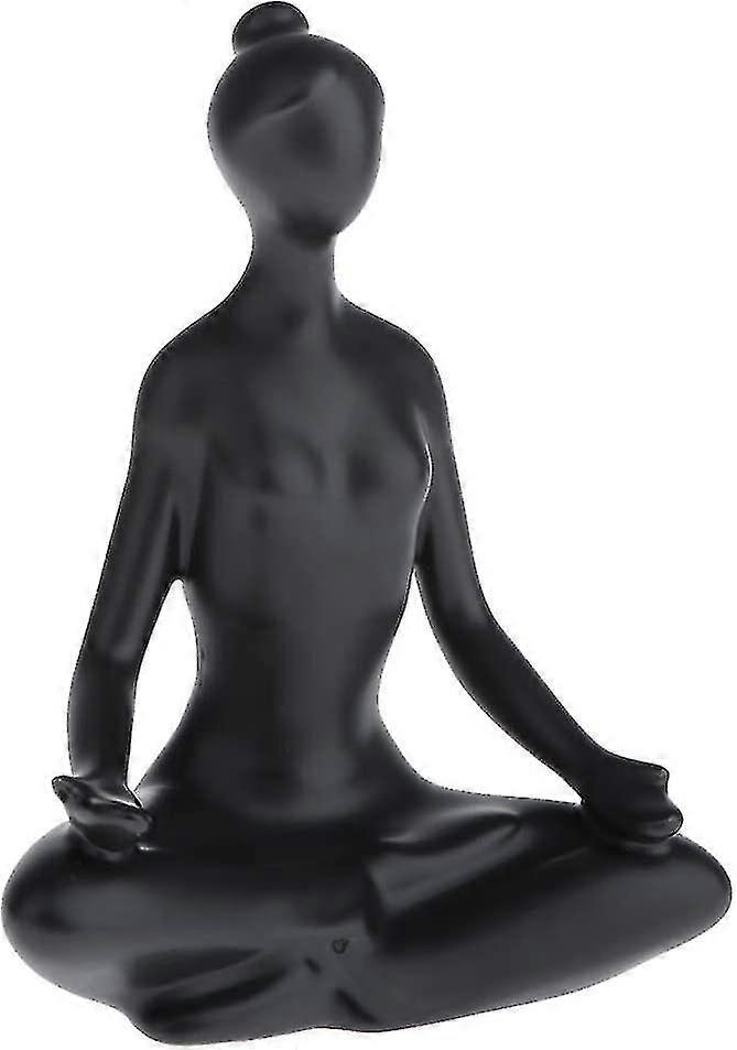 קישוט הבית פסל יוגה יוגה קרמיקה יציבה, חדר מדיטציה אוסף מאמני יוגה מתנות יוגה-jie-jie