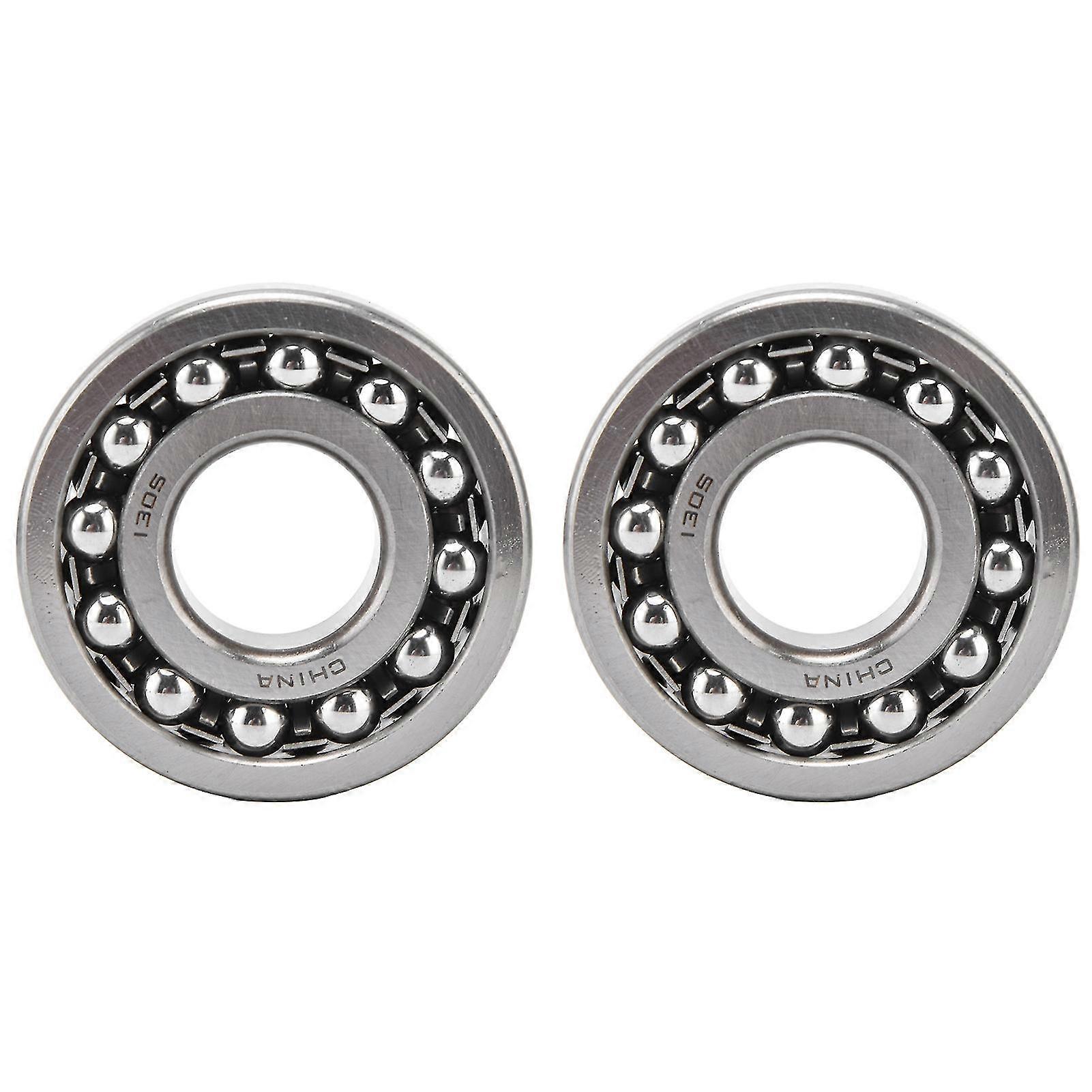 1305 2Pcs Rustproof Low Noise Self Aligning Ball Bearing Accessory Set Kit