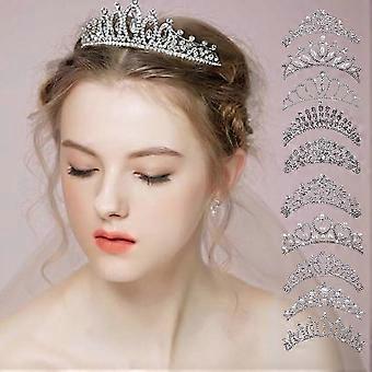 Crystal Queen King Crown Wedding Diademi E Corone Da Sposa Copricapo Da Sposa Donna Pageant Diadema Accessori Gioielli Capelli 220804 Da 17,19 € | DHgate