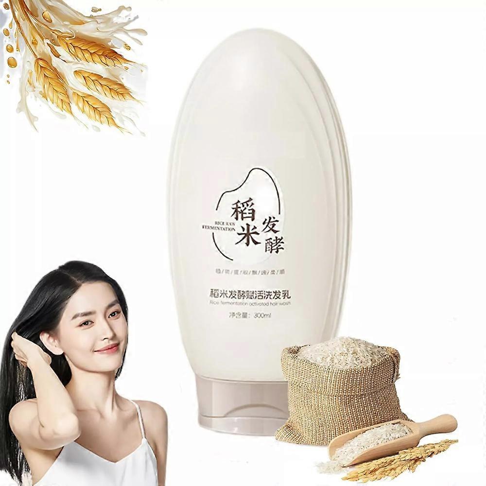 Rice Fermentation Essence Hair Cream, Μάσκα μαλλιών ρυζιού βαθιά ενυδατική