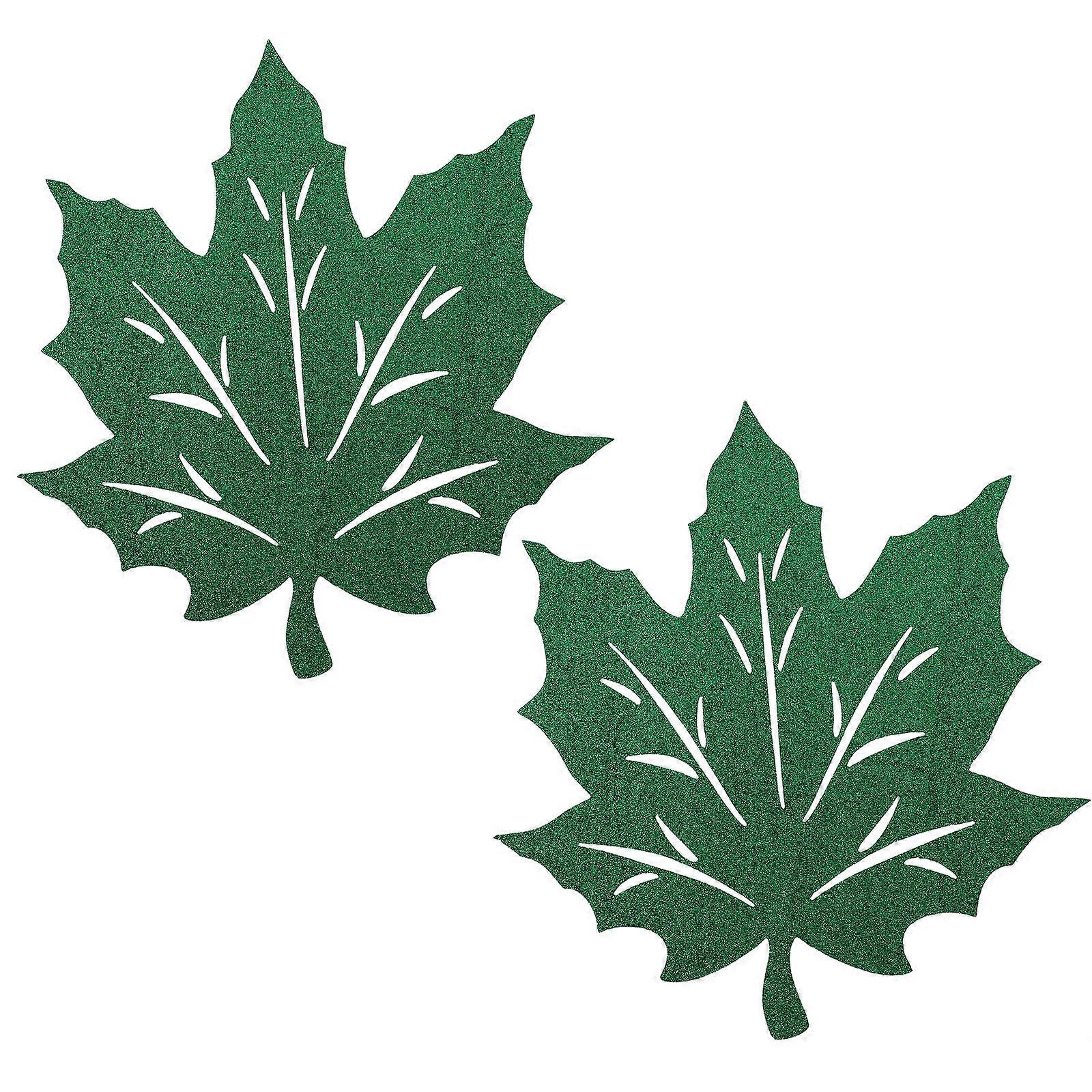2pcs Thanksgiving Non tissés Sets de table Sets de table Sets de table Mat Décors