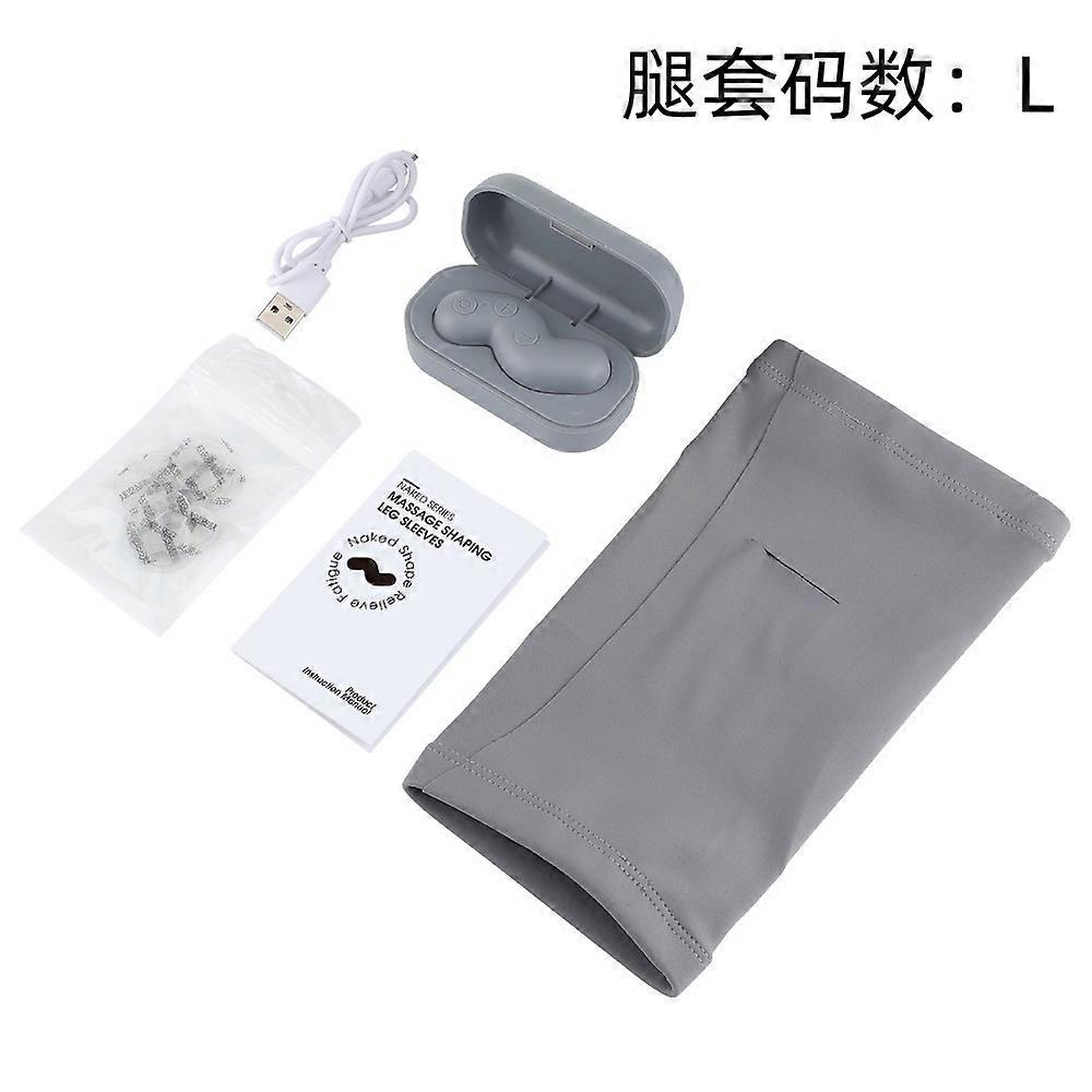New Pulse TENS Massage Leg Set with Host 5 Mode 8 Strength Fat Burning Shaping Massage Instrument