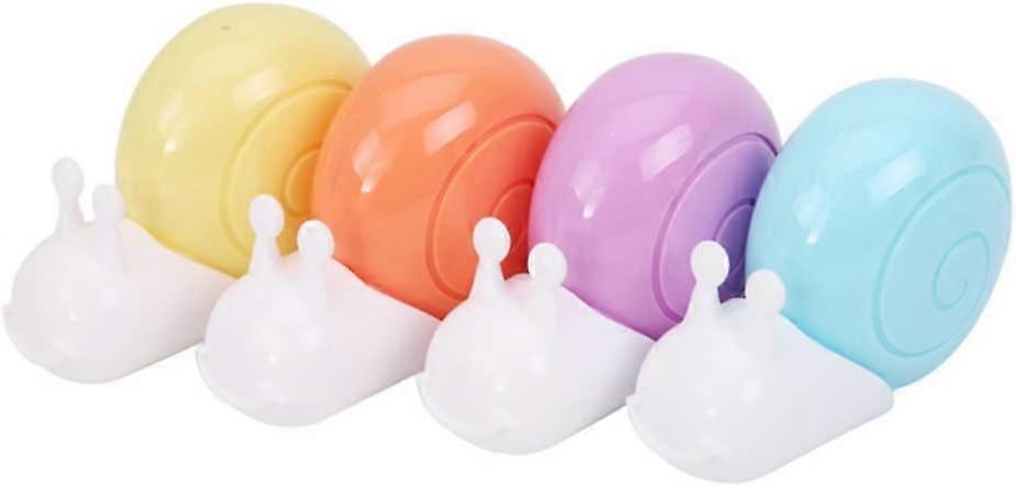 Adorable Snail Correction Tape, Non-Refillable, 4-Pack, Random Style