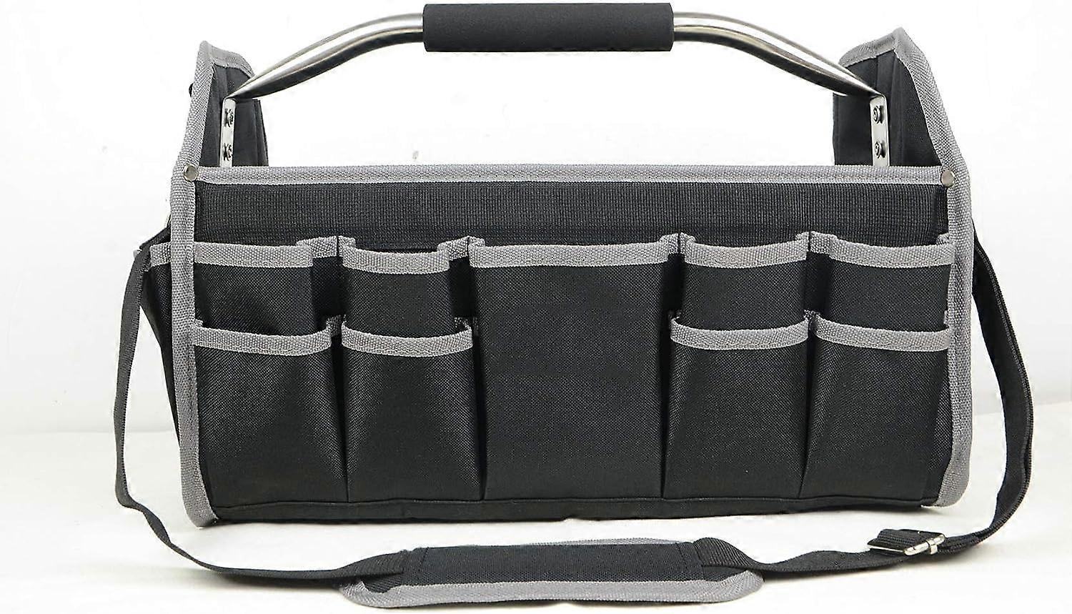 41cm Tool bags with shoulder strap, Open Top model, made of Oxford fabric, suitable for use by electricians and carpenters