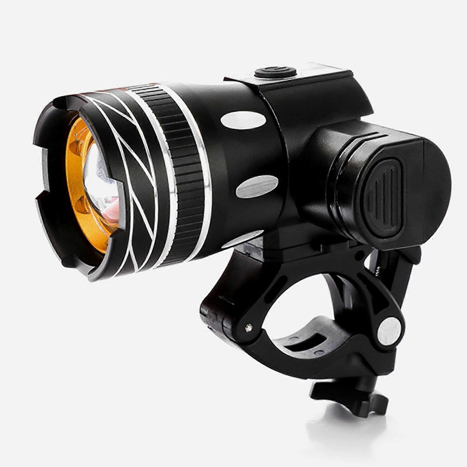 Sykkel frontlys, USB oppladbar sykkellykt for terrengsykler, landeveissykler, vanntette sykkellys oppladbare