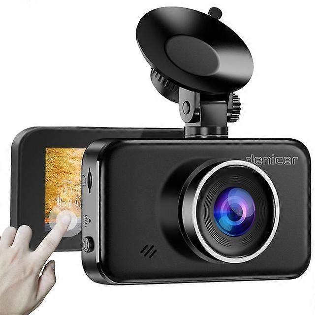 Denicer Dash Camera Dual Lens With Rearview Camera vehicle Video Recorder Auto Registrator Car Dvrs 3.0 Inch Touch Screen Cam