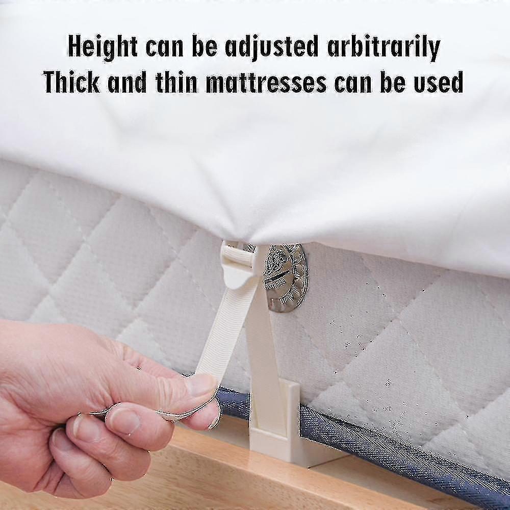 4pc Sheet Holder Clips Quilt Cover Fixed Automatic Retractable Househo