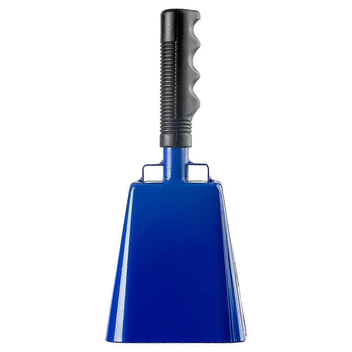 10Inch Steel Cow Bell with Handle, Cheering Bell and Loud Noise Makers for Sporting, Football Games Musical Instrument-C