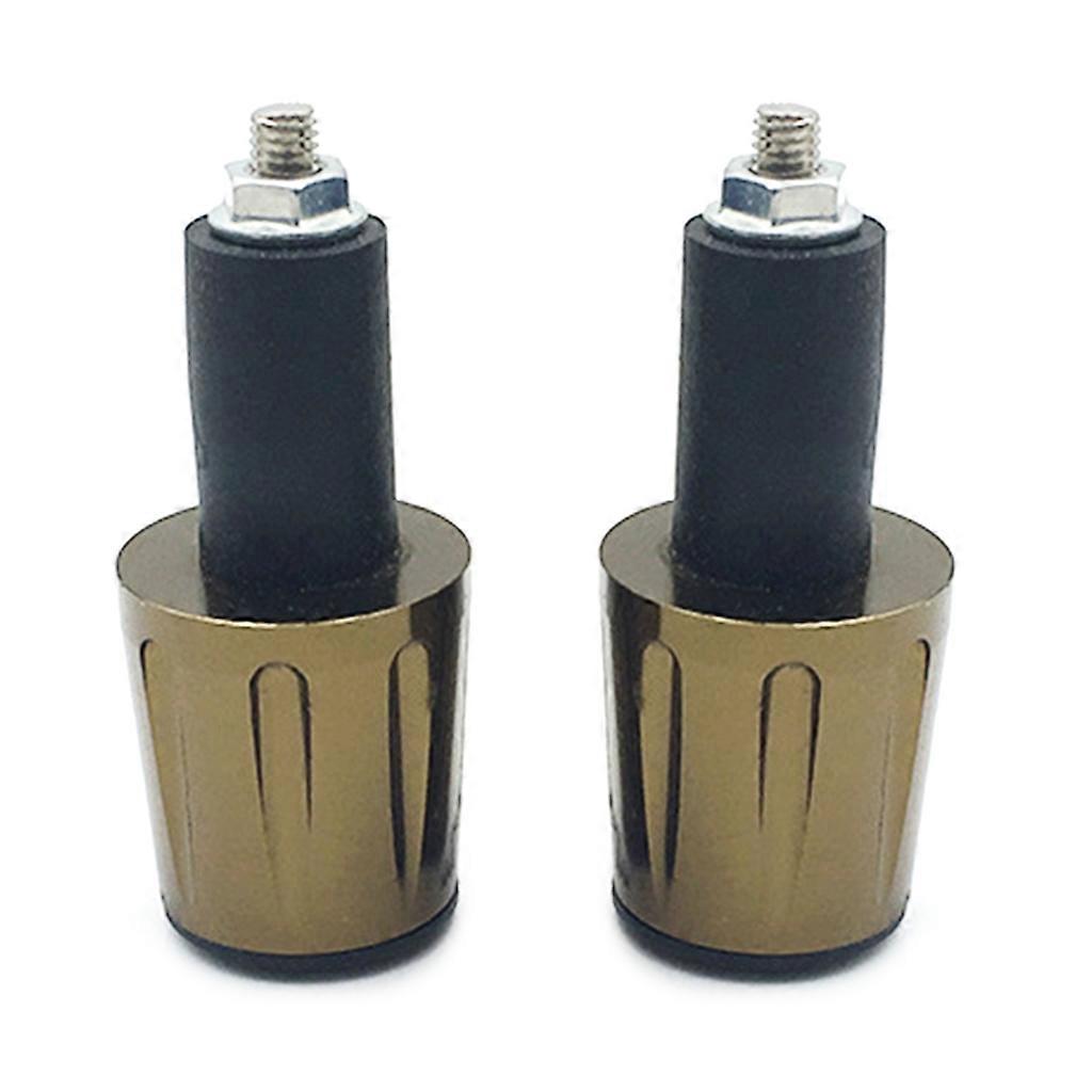 Univesal Motorcycle Handlebars Grips Ends Plug Caps Handle Bar Ends 7/8" 22mm