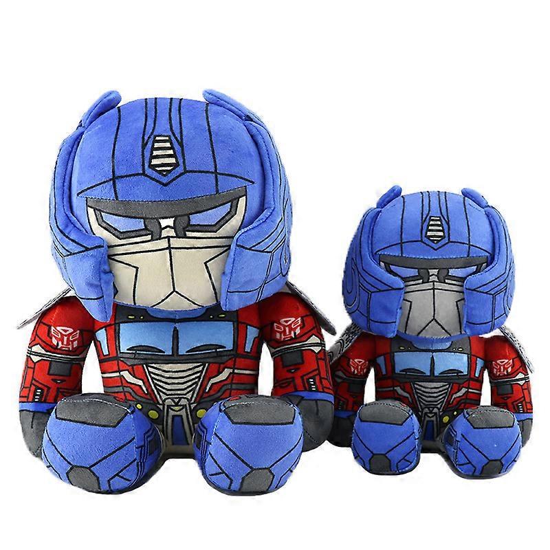 20/28cm Transformation Optimus Primes Gosedjursdocka Humlor Megatrons Robot Kudde Leksak För Barn Jul Nyårspresenter