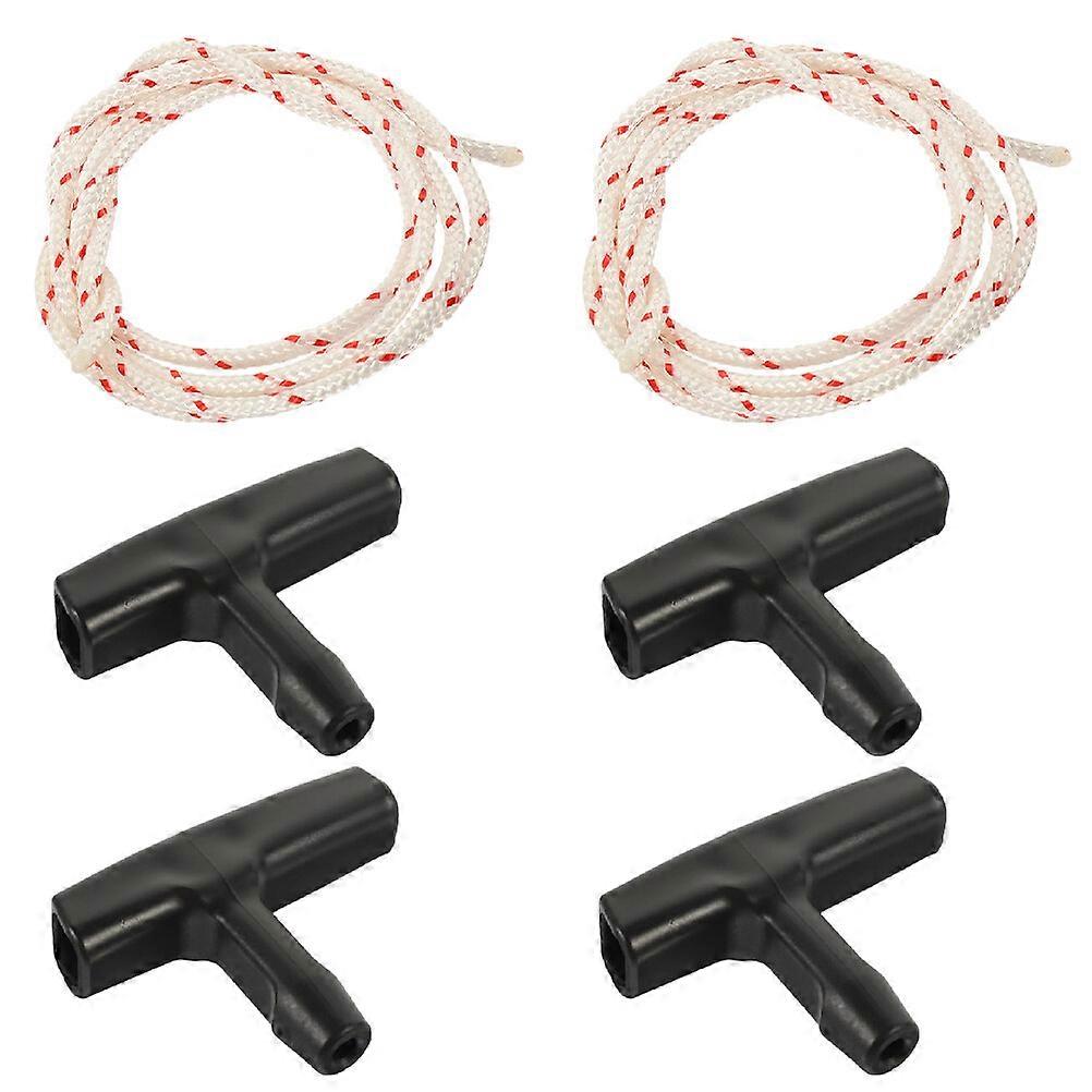 2 Sets Garage Emergency Pull Ropes Release Pull Ropes Pull Cords and Handles Kit