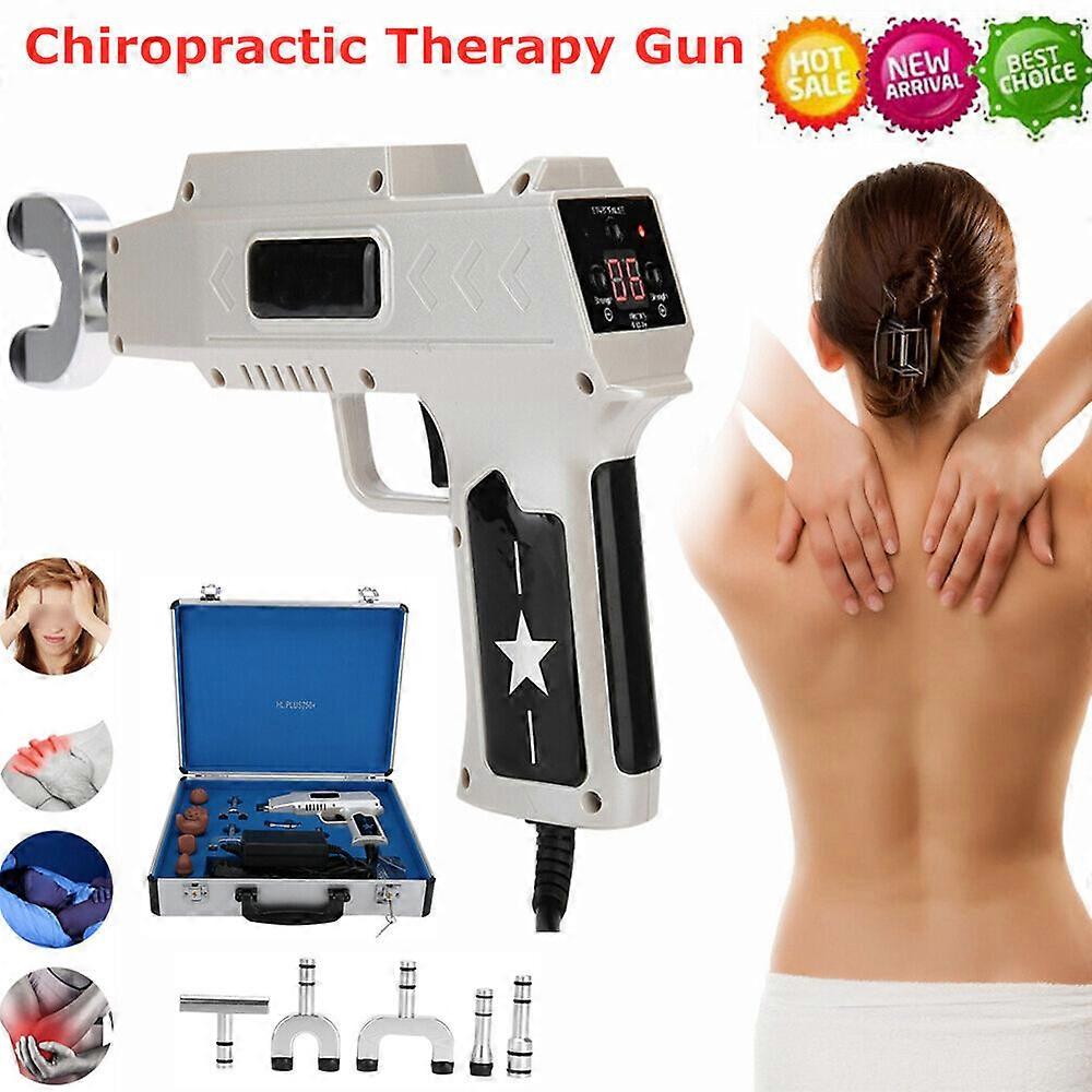 Professional Chiropractic Gun Electric Spine Correction Adjusting Corrector HOT