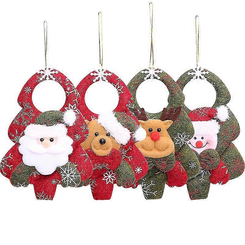Christmas Ornaments, 4PCS /8PCS Christmas Tree Decorations Xmas Tree Hanging