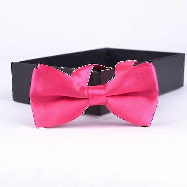 Adjustable Classic Kids Plain Solid Wedding Bowties